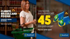 Brasilcard,o cartão sem complicação e muito fácil de aprovar