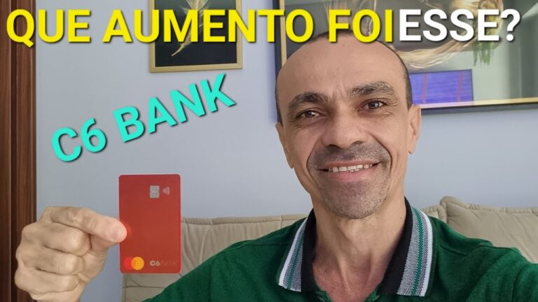 C6 BANK ACABOUVDE AUMENTAR O MEU LIMITE DO CARTÃO DE CRÉDITO