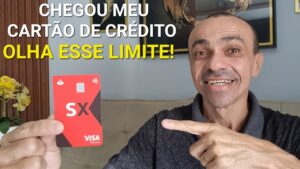 CHEGOU MEU CARTÃO DE CRÉDITO SX PLATINUM SANTANDER COM ESSE LIMITE