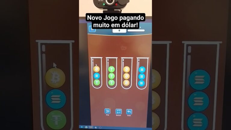 Crypto Ball Short Earn - Novo Jogo que Ganha Dinheiro de Verdade
