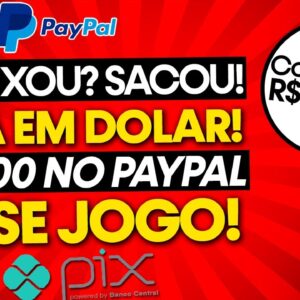 JOGOS QUE PAGAM DINHEIRO DE VERDADE - SAQUE $100 DOLARES NO PAYPAL PARA ENCAIXAR BLOCOS NESSE JOGO