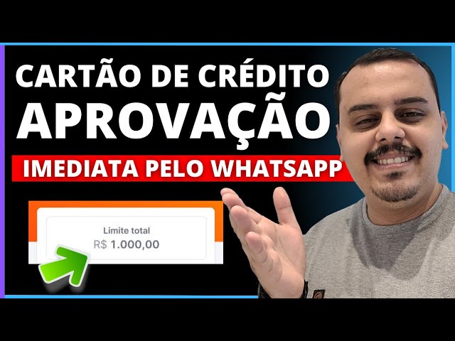 TOP 2 CARTÕES DE CRÉDITO, OS MAIS FÁCEIS QUE EU CONHEÇO, APROVAÇÃO EM SEGUNDOS PELO WHATSAPP.