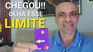 CHEGOU MEU CARTÃO DE CRÉDITO ZOOM COM UM LIMITE E DEPOIS DE E MESES OLHA ESSE NOVO LIMITE