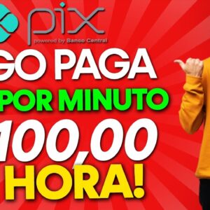 ⚡Novo JOGO que PAGA PIX POR MINUTO! SAQUE R$100,00 - JOGOS QUE PAGAM DINHEIRO DE VERDADE