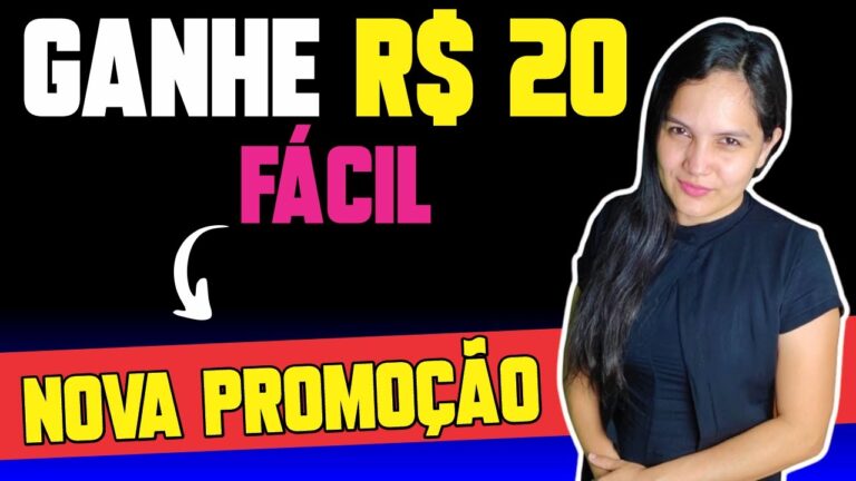 🤑 GANHE R$20 COM ESSA NOVA PROMOÇÃO