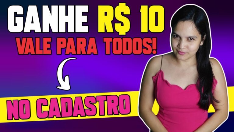 🤑 URGENTE! GANHE R$10 NO CADASTRO COM ESSA NOVA PROMOÇÃO