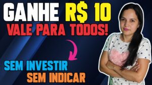 🤑CORRE! GANHE R$ 10 RÁPIDO NOVA PROMOÇÃO