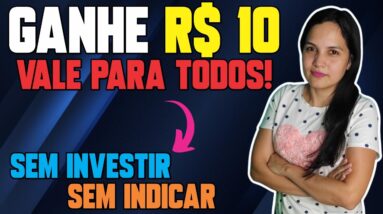 🤑CORRE! GANHE R$ 10 RÁPIDO NOVA PROMOÇÃO