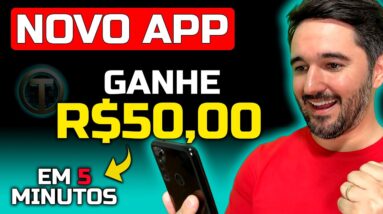 GANHE R$50 REAIS EM 5 MINUTOS - Novo App Para Ganhar Dinheiro