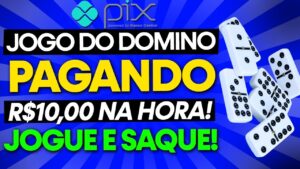 Ganhe R$10,00 na HORA Para JOGAR DOMINÓ! JOGOS QUE PAGAM DINHEIRO DE VERDADE