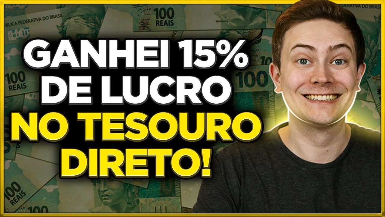 💰 LUCRO ALTO NO TESOURO DIRETO! Veja como fazer venda antecipada e marcação a mercado na prática!