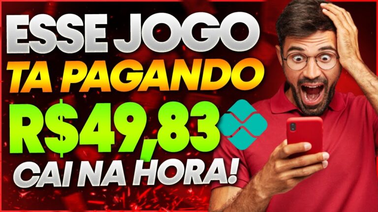 ✅JOGOS QUE PAGAM DINHEIRO DE VERDADE | NOVO JOGUINHO PAGANDO R$ 49,83 AINDA HOJE | JOGOS QUE PAGAM