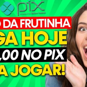 JOGOS QUE PAGAM DINHEIRO DE VERDADE - SAQUE R$10,00 NO PIX PARA JOGAR O JOGO DA FRUTINHA