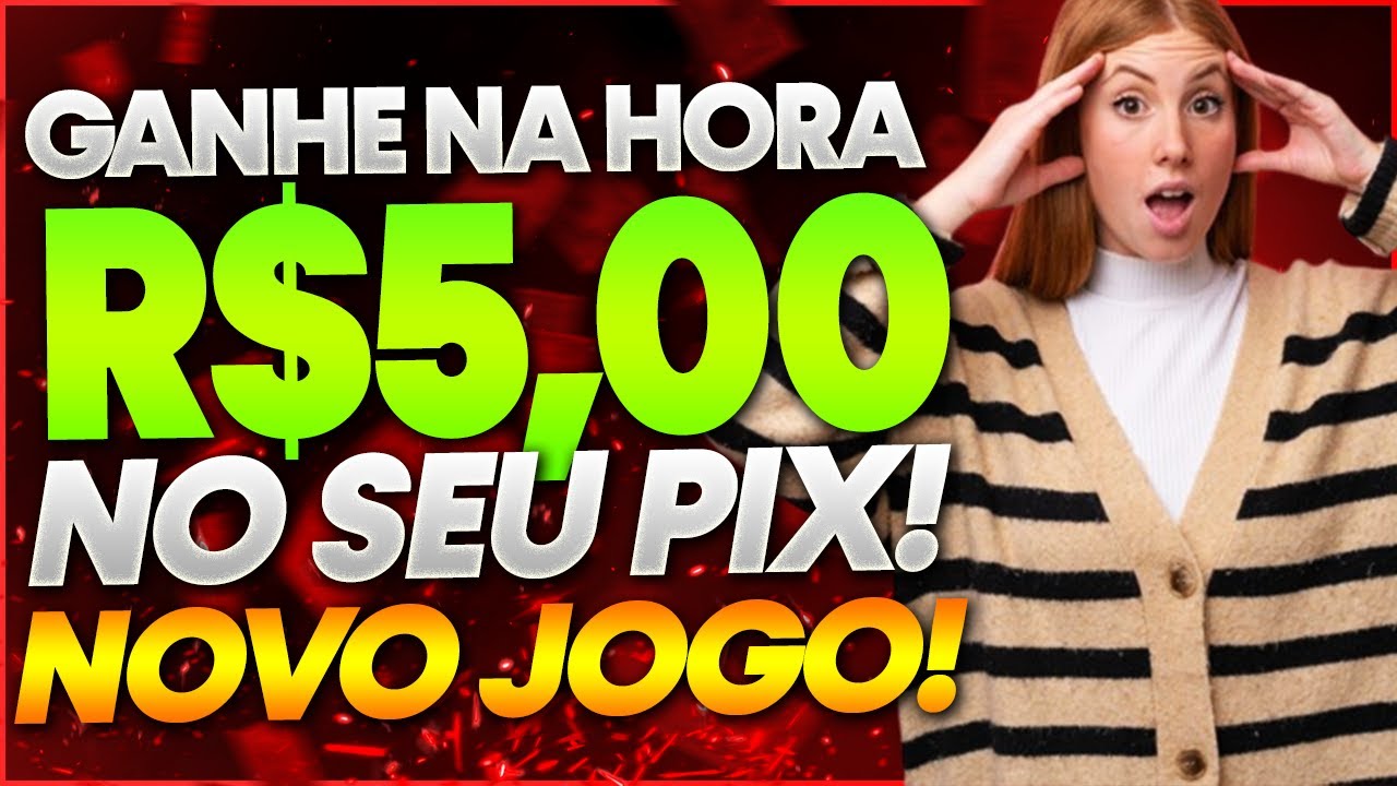 ⚡Jogo PAGA R$5.00 na HORA via PIX Para JOGAR | JOGOS QUE PAGAM DINHEIRO DE VERDADE VIA PIX