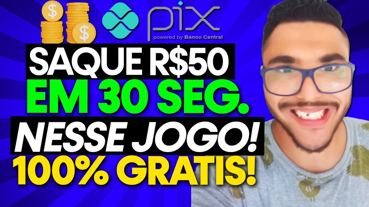 🤑JOGOS QUE GANHA DINHEIRO DE VERDADE! Novo Jogo de Saque RAPIDO Pagando R$50,00 no PIX!