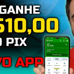 Novo App - Ganhe R$10 Reais No Pix Agora!