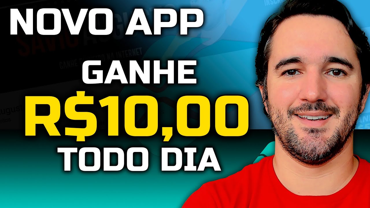 Novo App - Ganhe R$10,00 Por Dia!