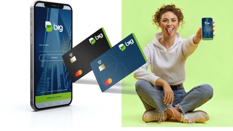 Novo Banco Digital Big e cartão zero anuidade, fácil aprovação