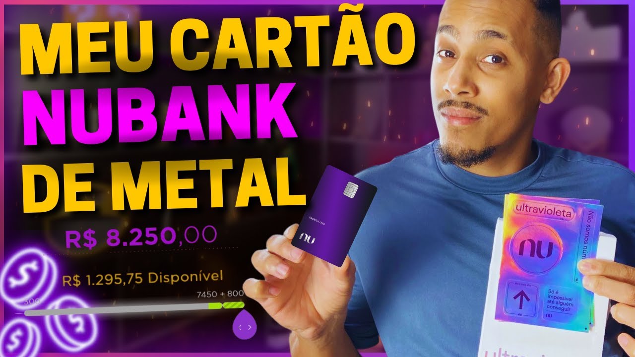 💳ATENÇÃO! Chegou Meu CARTÃO ULTRAVIOLETA DO NUBANK BLACK Confira OS BENEFÍCIOS