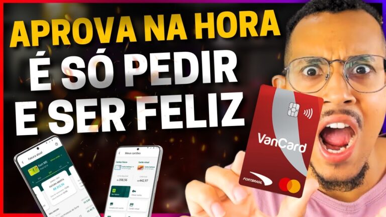💳ATENÇÃO!!! - NOVO CARTÃO "VANCARD" APROVANDO NA HORA COM BOM LIMITE | CONFIRA COMO PEDIR