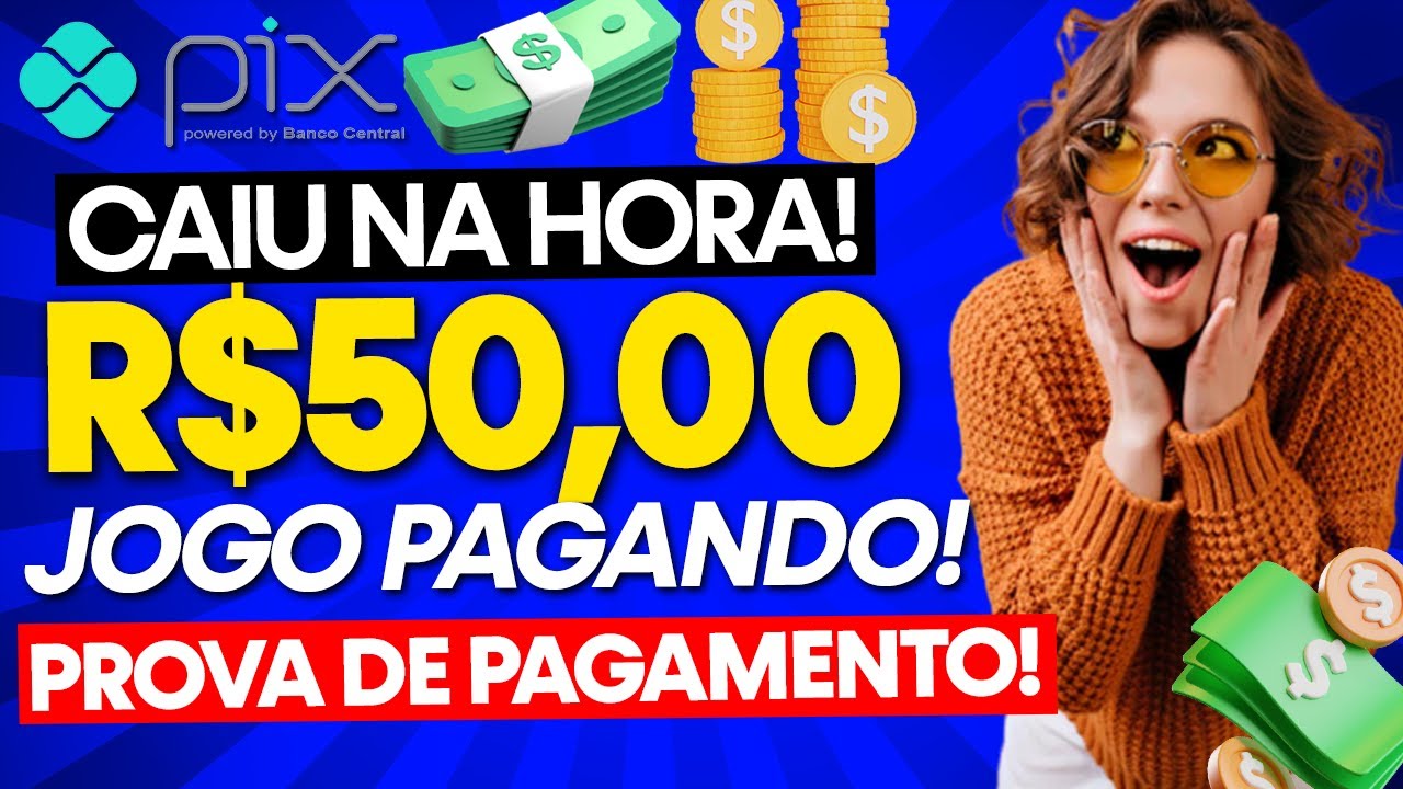 CAIU NA HORA! JOGOS QUE PAGAM DINHEIRO DE VERDADE - PAGA R$50,00 NO PIX DIARIAMENTE! SAQUEI AO VIVO!