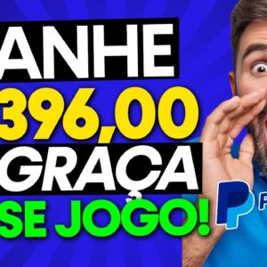 Novo JOGO GRATIS Está PAGANDO R$396,00 Para NOVOS USUARIOS! JOGOS QUE PAGAM DINHEIRO DE VERDADE