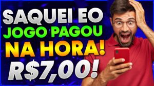 💥Ganhei R$7.00 no Pix de GRAÇA nesse Jogos que Pagam Dinheiro de Verdade - Jogos que Pagam