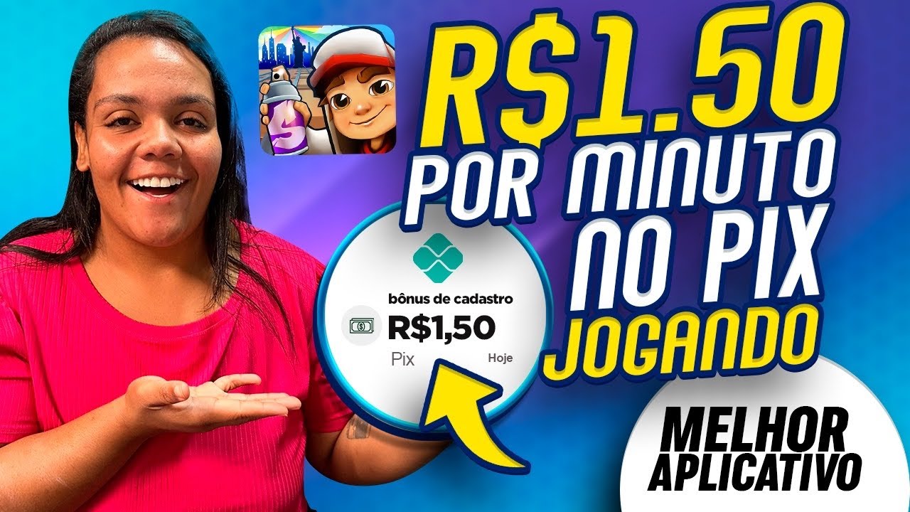 R$1.50 POR MINUTO NO PIX! GANHAR DINHEIRO ONLINE JOGANDO