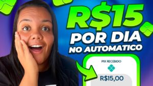 R$15 POR DIA NO AUTOMÁTICO! GANHAR DINHEIRO ONLINE MINERANDO