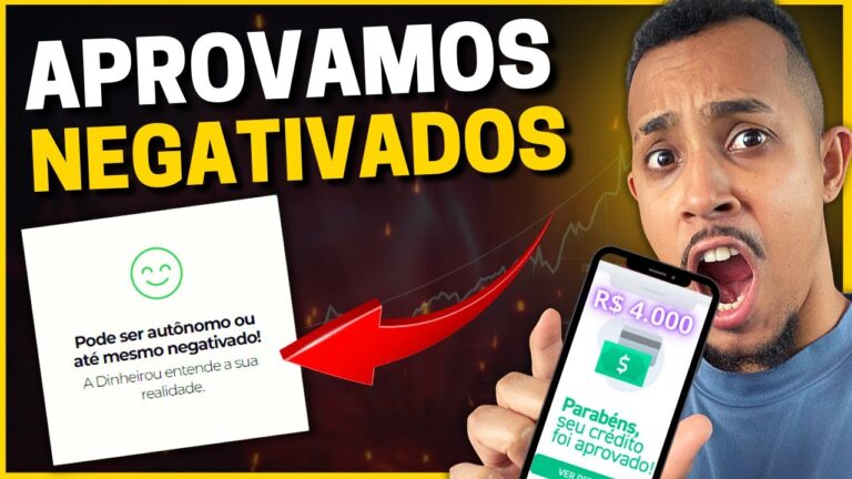 ✔️NÃO PERCA ESSA! EMPRÉSTIMO PESSOAL ONLINE ATÉ PARA NEGATIVADO | 100% ONLINE E NA HORA