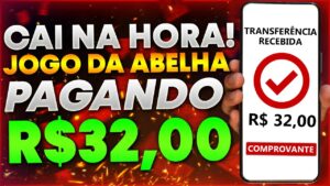 ✅Ganhe R$32,00 INSTANTANEAMENTE no JOGO DA ABELHINHA | JOGOS QUE PAGAM DINHEIRO DE VERDADE