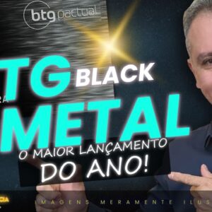 💳LANÇAMENTO DO NOVO CARTÃO BTG MASTERCARD BLACK DE METAL! ANALOGIA DE UM CARTÃO MEGA EXCLUSIVO.