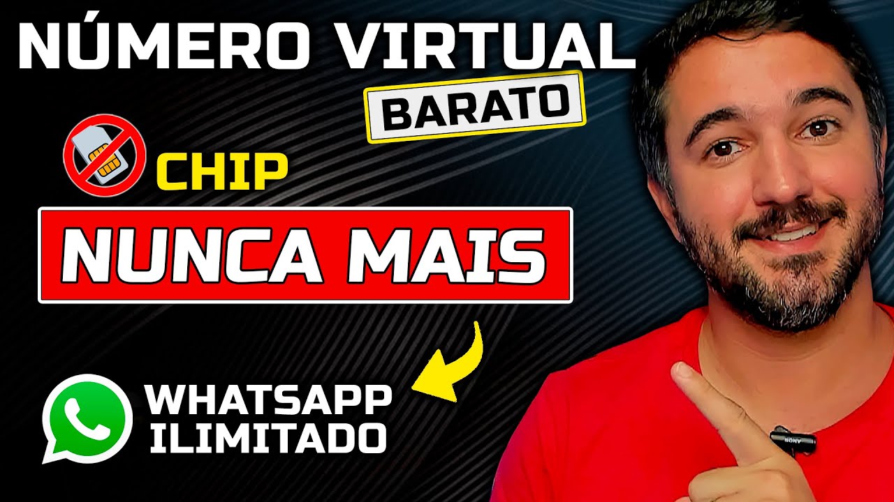 COMO COMPRAR NÚMERO VIRTUAL PARA WHATSAPP | Simples e Rápido