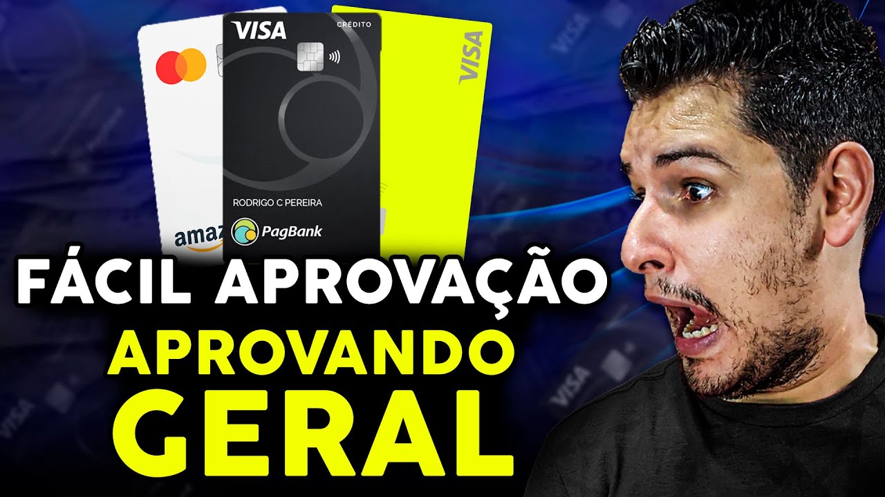 💳 3 Cartões de Crédito que Mais Estão Aprovando