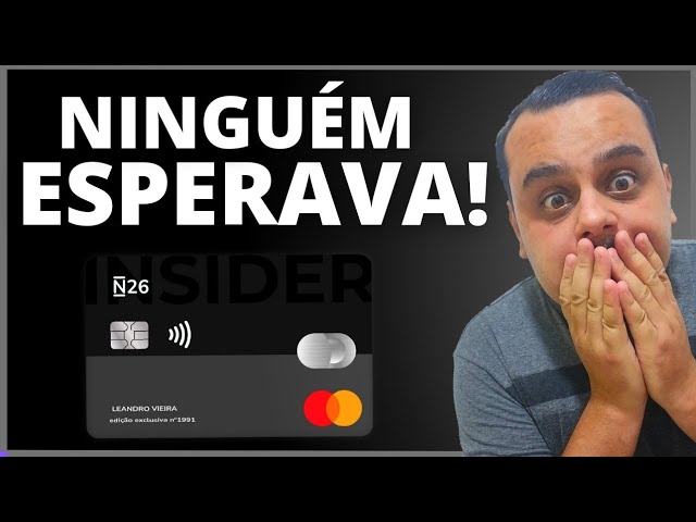 URGENTE: N26 VOLTA COM TUDO E SURPREENDE CLIENTES DO CARTÃO DE CRÉDITO NO DIA DE HOJE, CONFIRA.