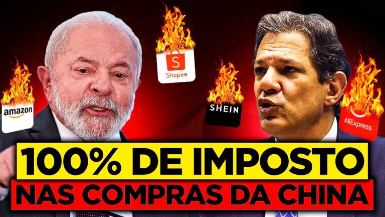 🚨 O FIM DAS COMPRAS NA CHINA!! Shein, AliExpress, Shopee e Amazon com taxação de quase 100%!