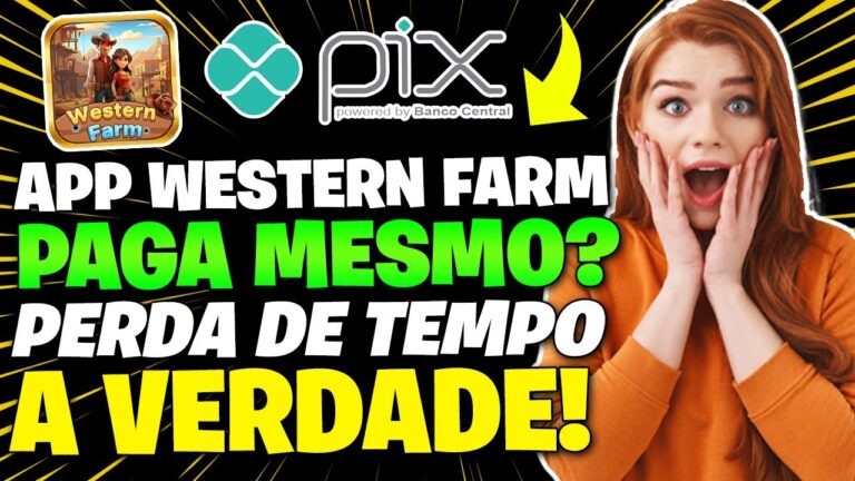 App Western Farm Paga Mesmo É PERDA DE TEMPO? Joguei no App Western Farm! App Western Farm Paga?