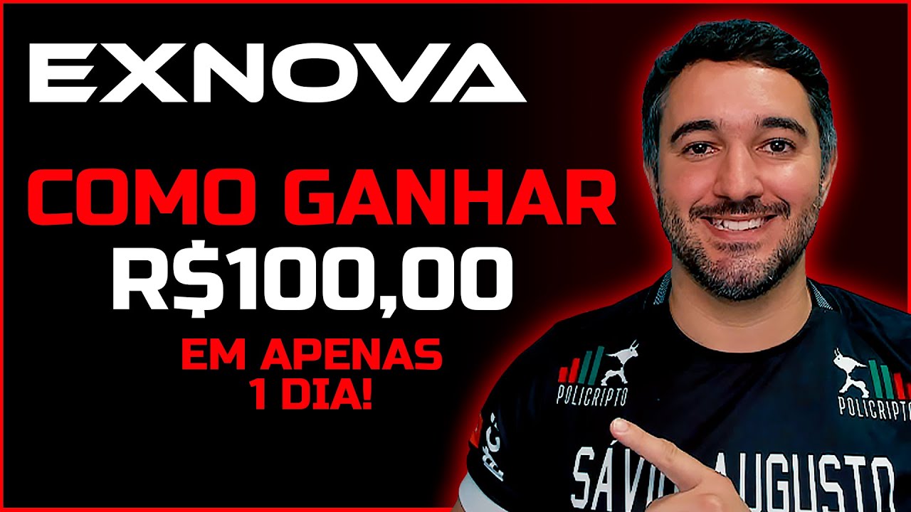 Exnova | Como Transformar R$10,00 em R$100,00 Em 5 Minutos