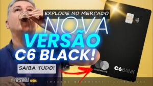 NOVO C6BANK BLACK CARBON! AGORA COM 2.0 PONTOS A CADA DÓLAR, NÃO POSSUI SALA VIP. E AI VAI PEDIR?