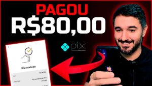 R$80,00 REAIS VIA PIX - PAGOU EM 5 MINUTOS