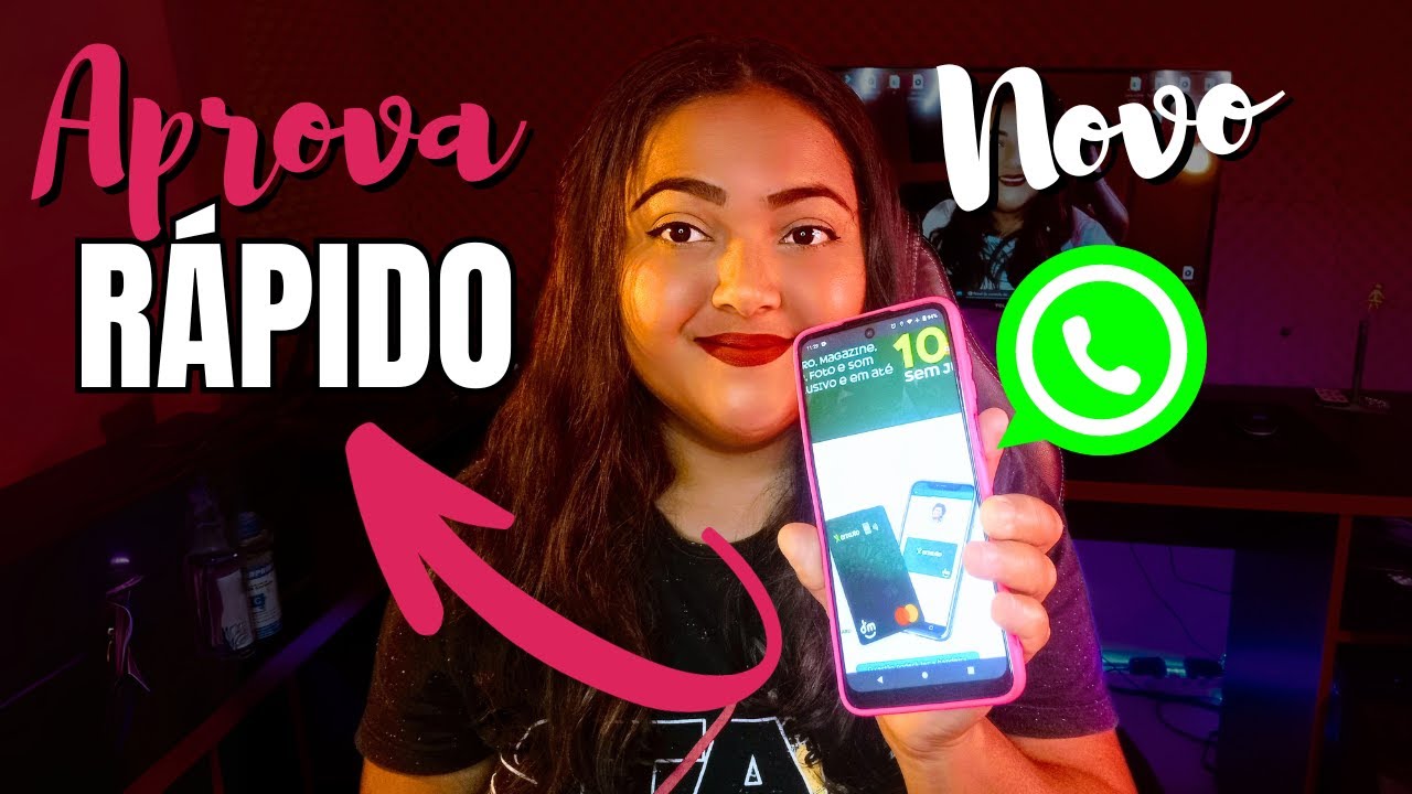 ESTE CARTÃO APROVA EM SEGUNDOS PELO WHATSAPP 🎉✔ PEÇA JÁ!