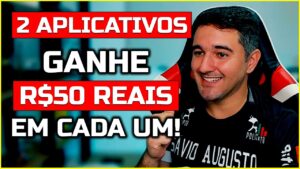2 APPs PARA GANHAR R$50 REAIS AGORA VIA PIX [EM CADA UM]