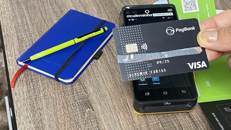 Cartão Pagbank Visa internacional aprovando com nome sujo