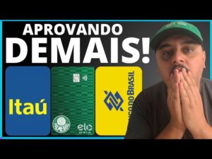 ATENÇÃO: ITAÚ SURPREENDENDO VÁRIOS CLIENTES, PALMEIRAS PAY APROVANDO DEMAIS E BANCO DO BRASIL..
