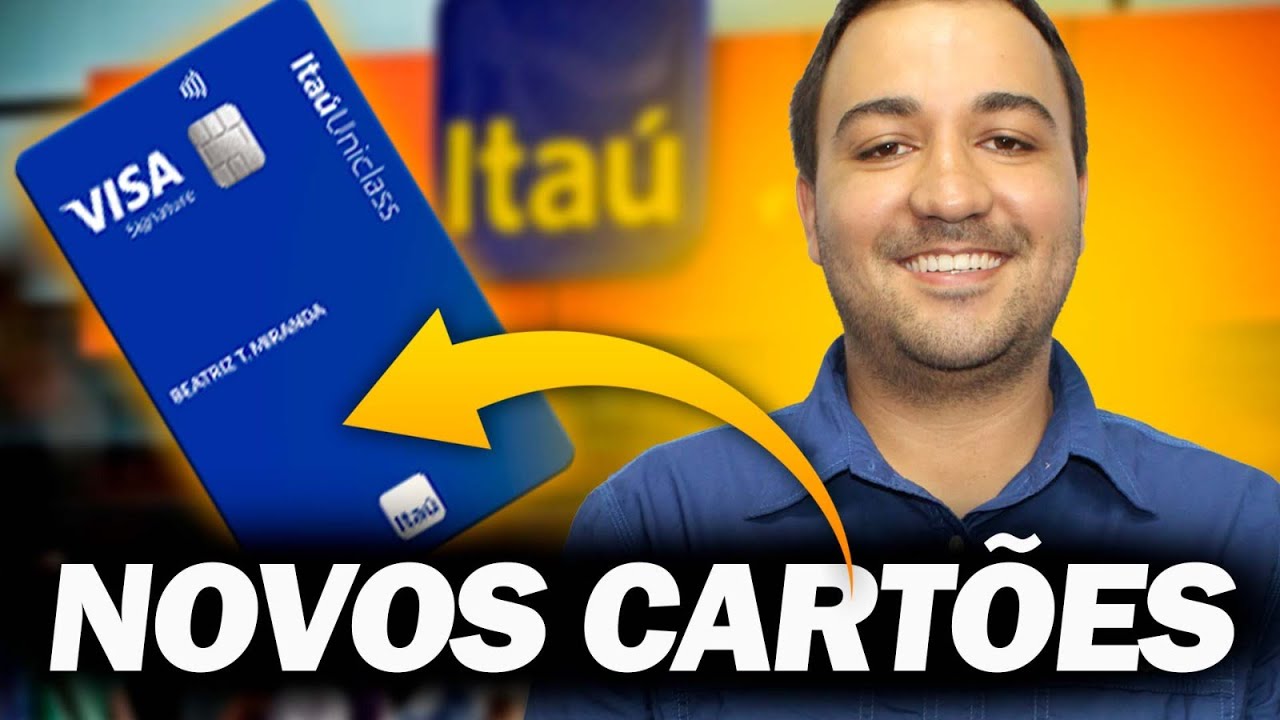 EXCLUSIVO! ITAÚ LANÇA NOVOS CARTÕES