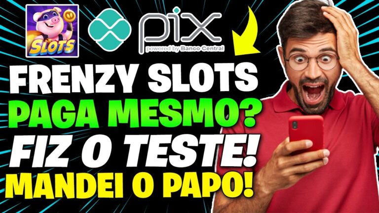 Soltei o Verbo sobre Frenzy Slots Master! Frenzy Slots Master Paga Mesmo? Frenzy Slots Master
