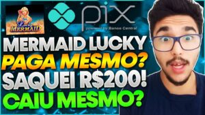 APP MERMAID LUCKY PAGA MESMO? TESTEI E SAQUEI R$200,00 NO APP MERMAID LUCKY! APP MERMAID LUCKY
