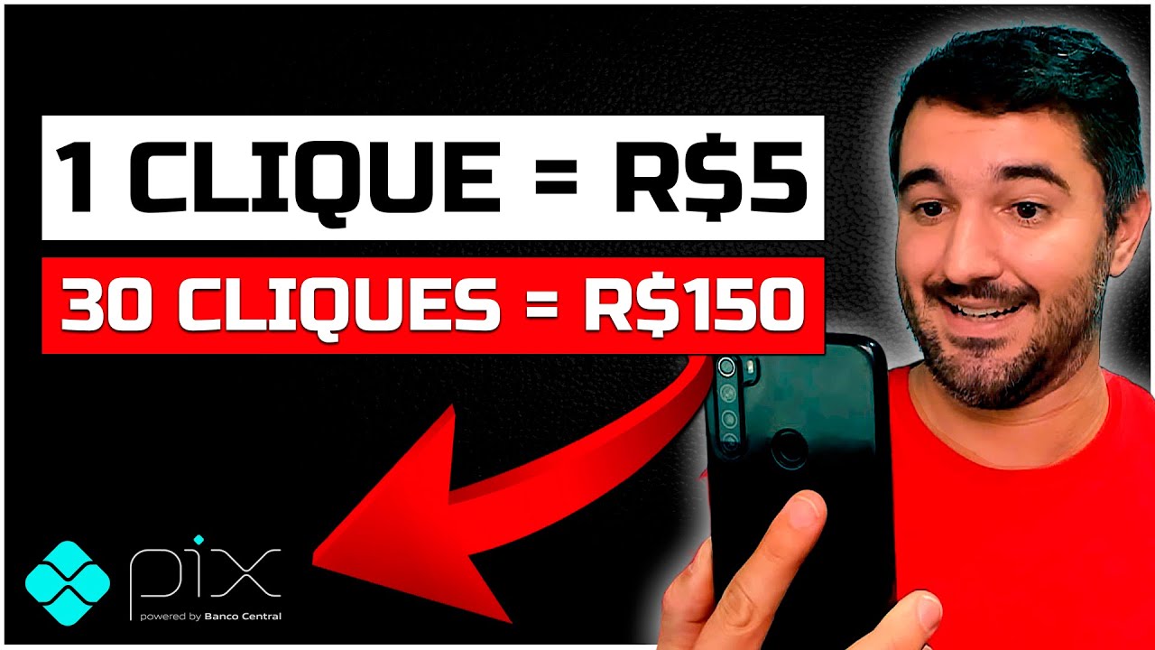 GANHE R$5 REAIS POR CADA CLIQUE | R$150 REAIS HOJE MESMO