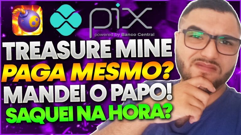 App Treasure Mine Paga Mesmo? MANDEI o PAPO Sobre o App Treasure Mine! Treasure Mine PAGA REALMENTE?