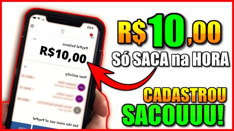 [Saque R$10 na Hora] APP PAGANDO Via Pix CADASTROU GANHOU (App para GANHAR DINHEIRO Hoje)